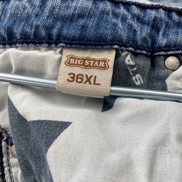 Big Star Jeans, 36XL Casey Flare Bootcut, Embroidered Pockets, Womens - Picture 11 of 12